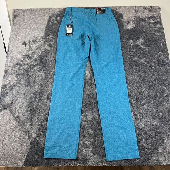 Under Armour Golf Loose Straight Men's Pants Blue 30X36 (30X34.5) NWT Stretch - Picture 8 of 11